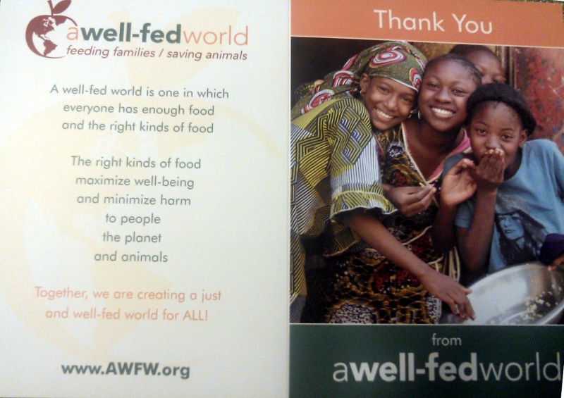 Thank you card 